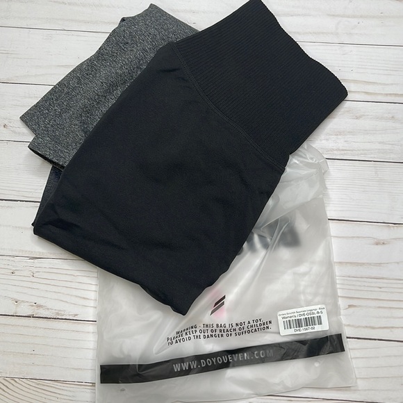 Doyoueven Ombré Scrunch Seamless leggings - Black - Picture 11 of 11